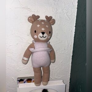Knit Deer Plush Toy